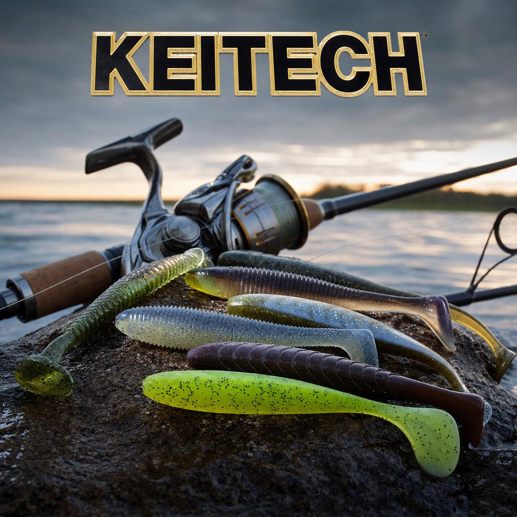 KEITECH: японські силіконові приманки, які змінили спінінг