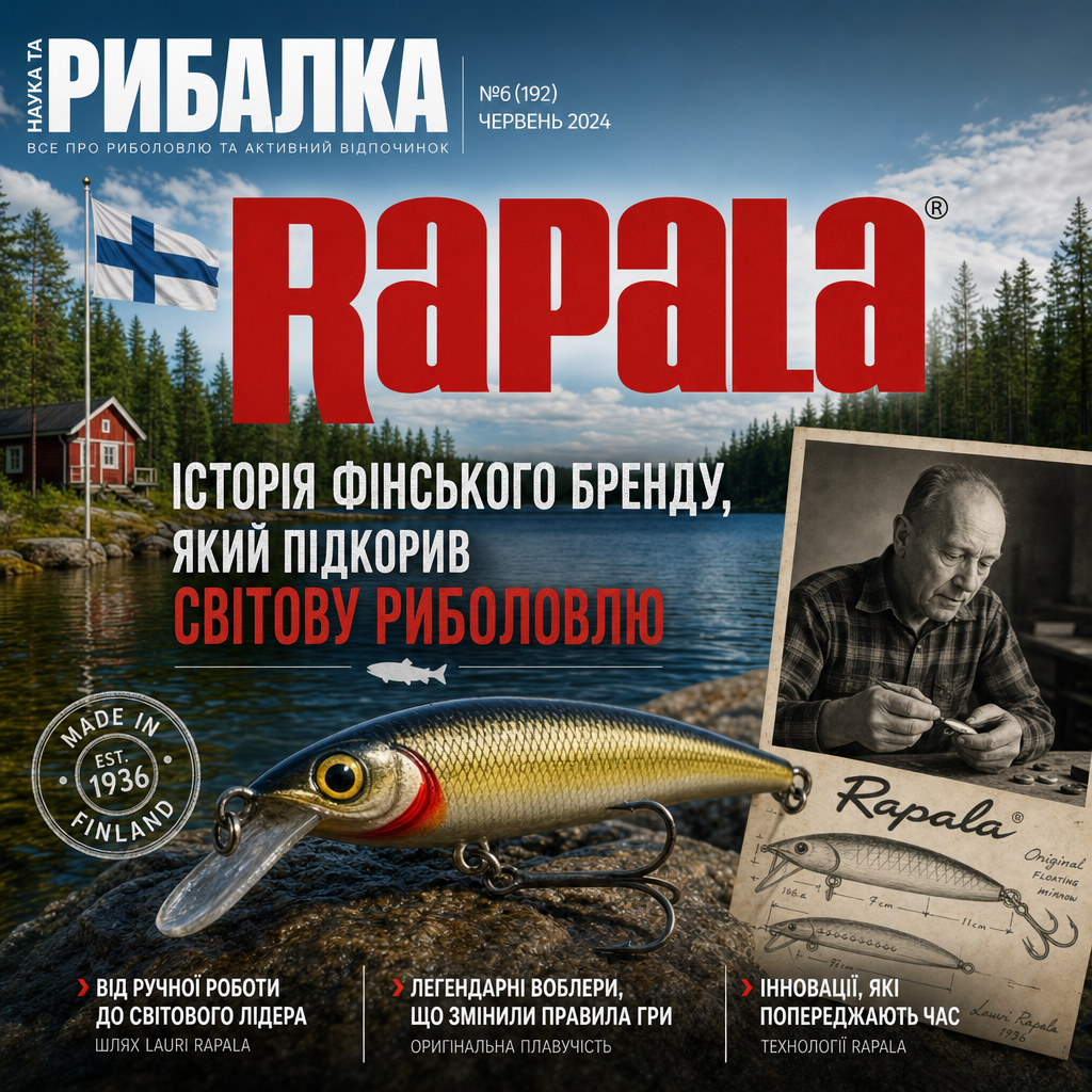 Rapala: історія фінського бренду, який підкорив світову риболовлю