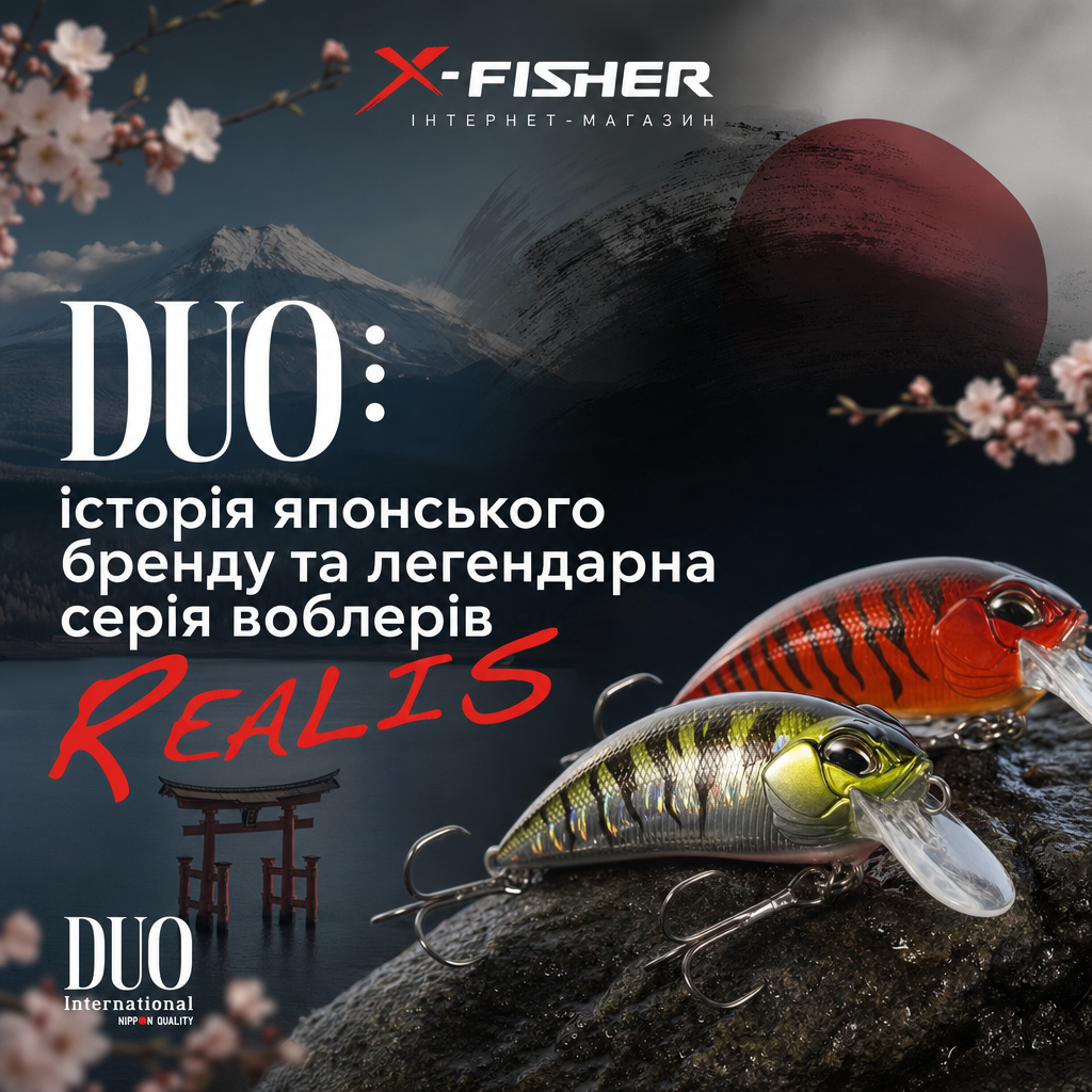 Duo: історія японського бренду та легендарна серія воблерів Realis